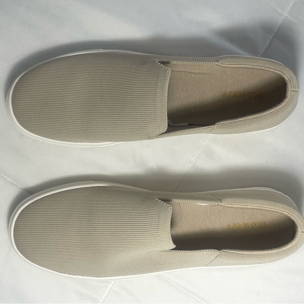 Old Navy Beige Slip-On Sneakers - Picture 7 of 8